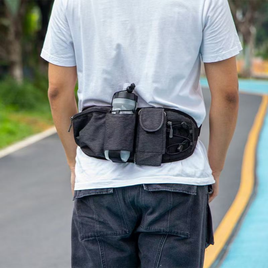 Crossfit Training - Water Bottle Waist Bag, Marathon Running