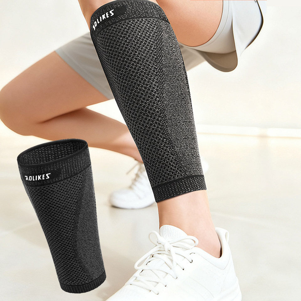 Shin Guard Crossfit - AOLIKES Calf Compression Sleeve for Men