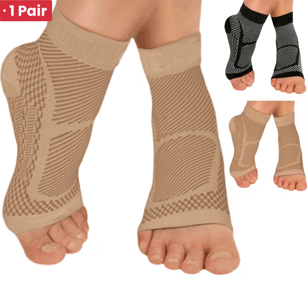 Knee Sleeve Pair - 1Pair Sports Ankle Support Brace Compression