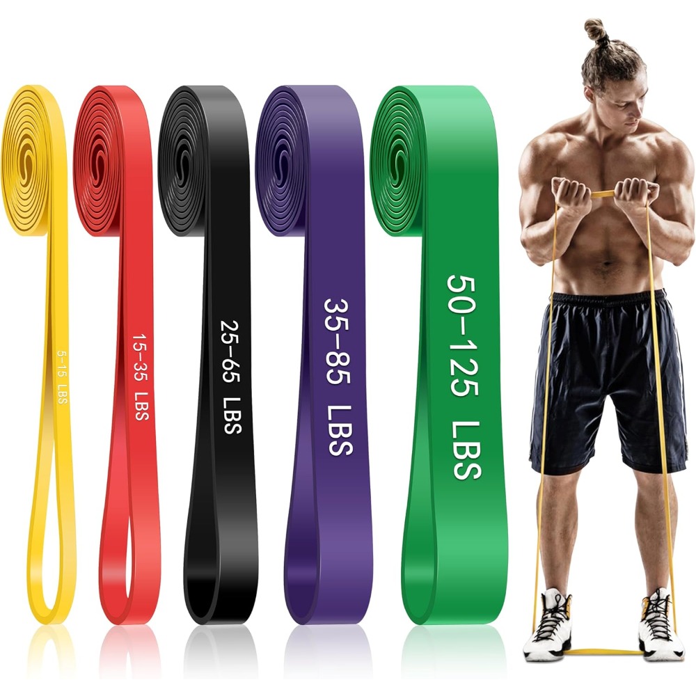 5-Level Resistance Pull up Ass - огляд і ціна Pull Up Assist Band