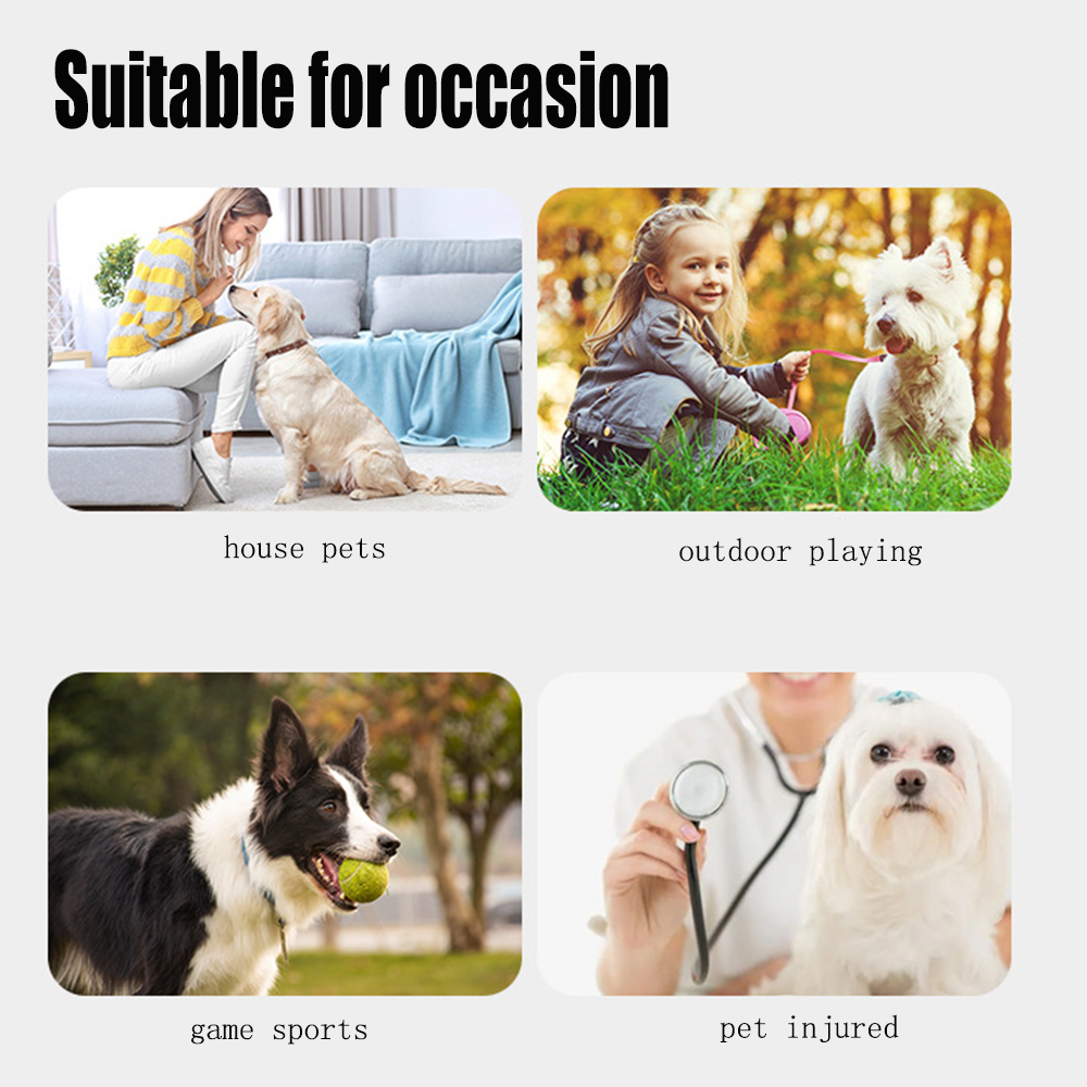 4Pc/Set Pet Dog Cat Knee Pads  - огляд і ціна Knee Sleeve Pair
