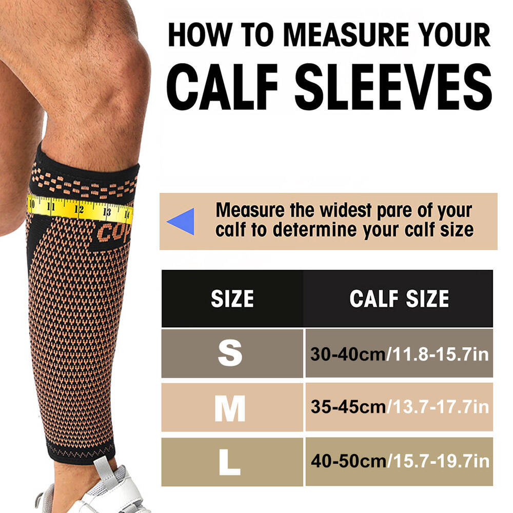 1PCS Copper Calf Compression S - огляд і ціна Shin Guard Crossfit