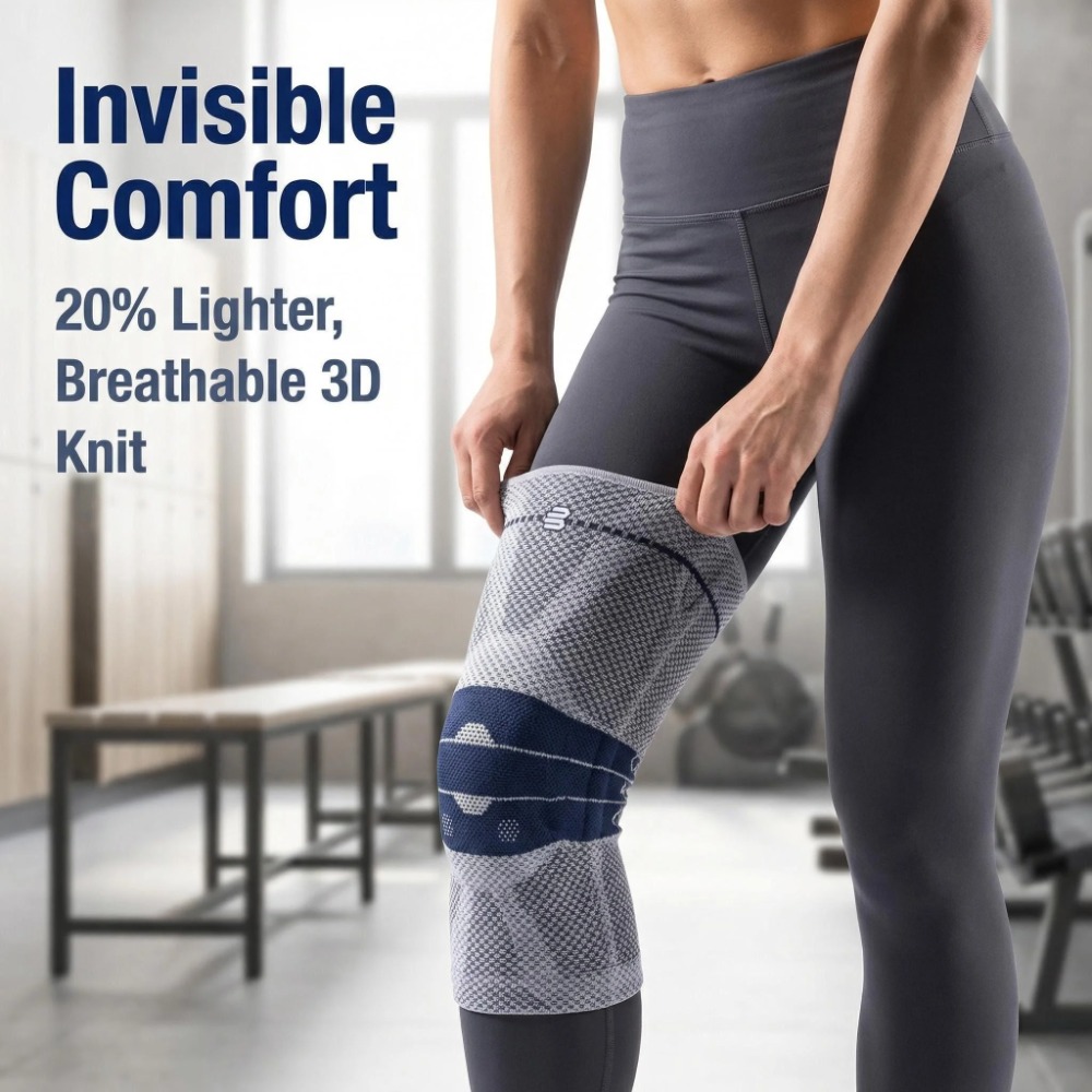 Luxury GenuTrain 8th Non‑Slip  - огляд і ціна Knee Sleeve Pair