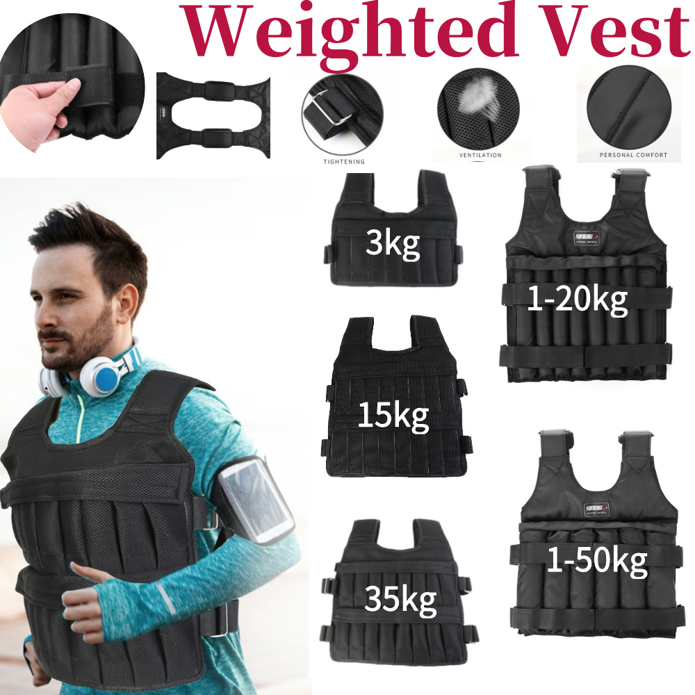 3/15/35kg Workout Weight Jacke - огляд і ціна Crossfit Vest