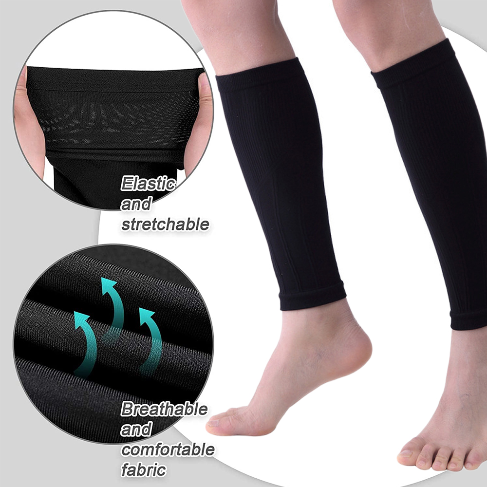 1Pair Calf Compression Sleeves - огляд і ціна Shin Guard Crossfit