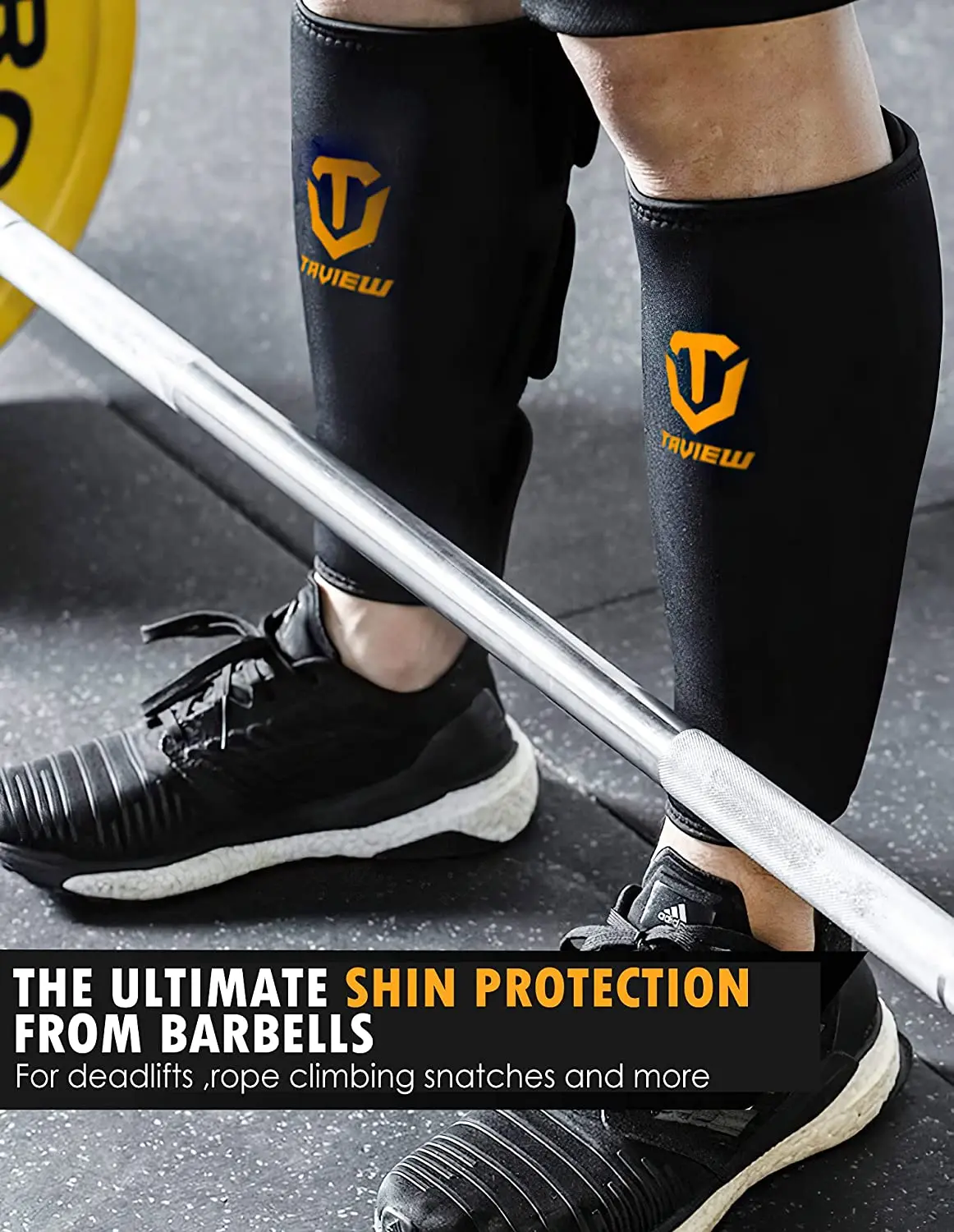 Weightlifting Deadlift Shin Gu - огляд і ціна Shin Guard Crossfit