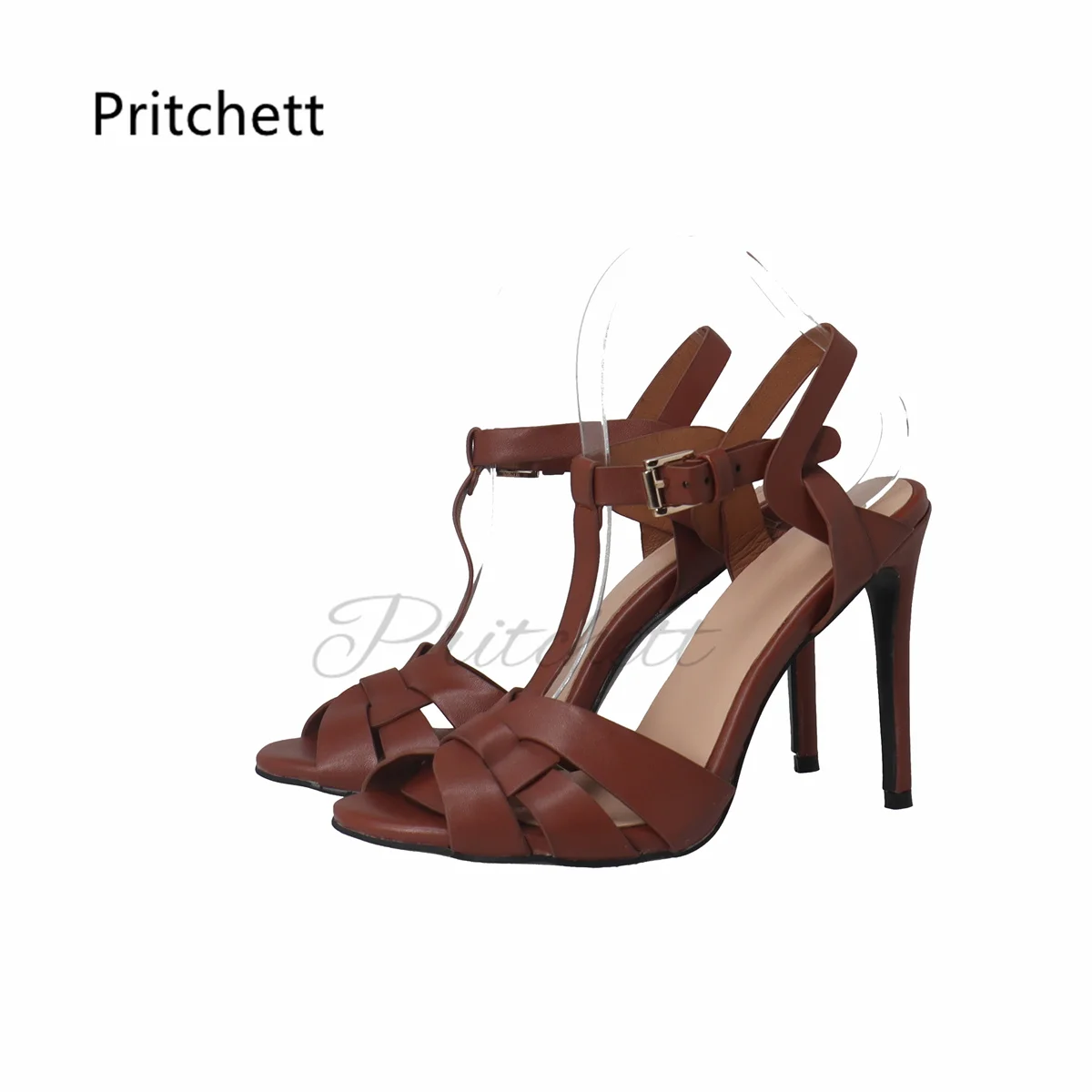 Brown Cross Weave High Heels S - огляд і ціна Crossfit Lady