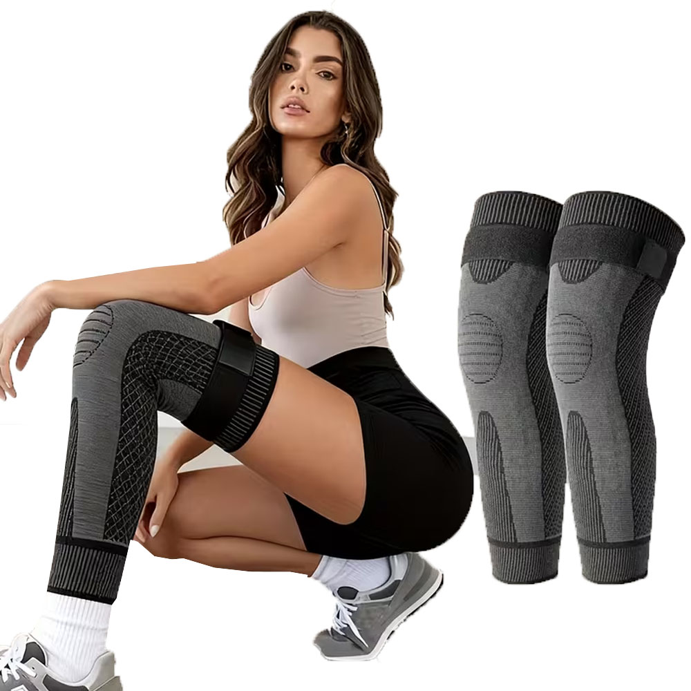 2Pcs High-Elastic Compression  - огляд і ціна Shin Guard Crossfit