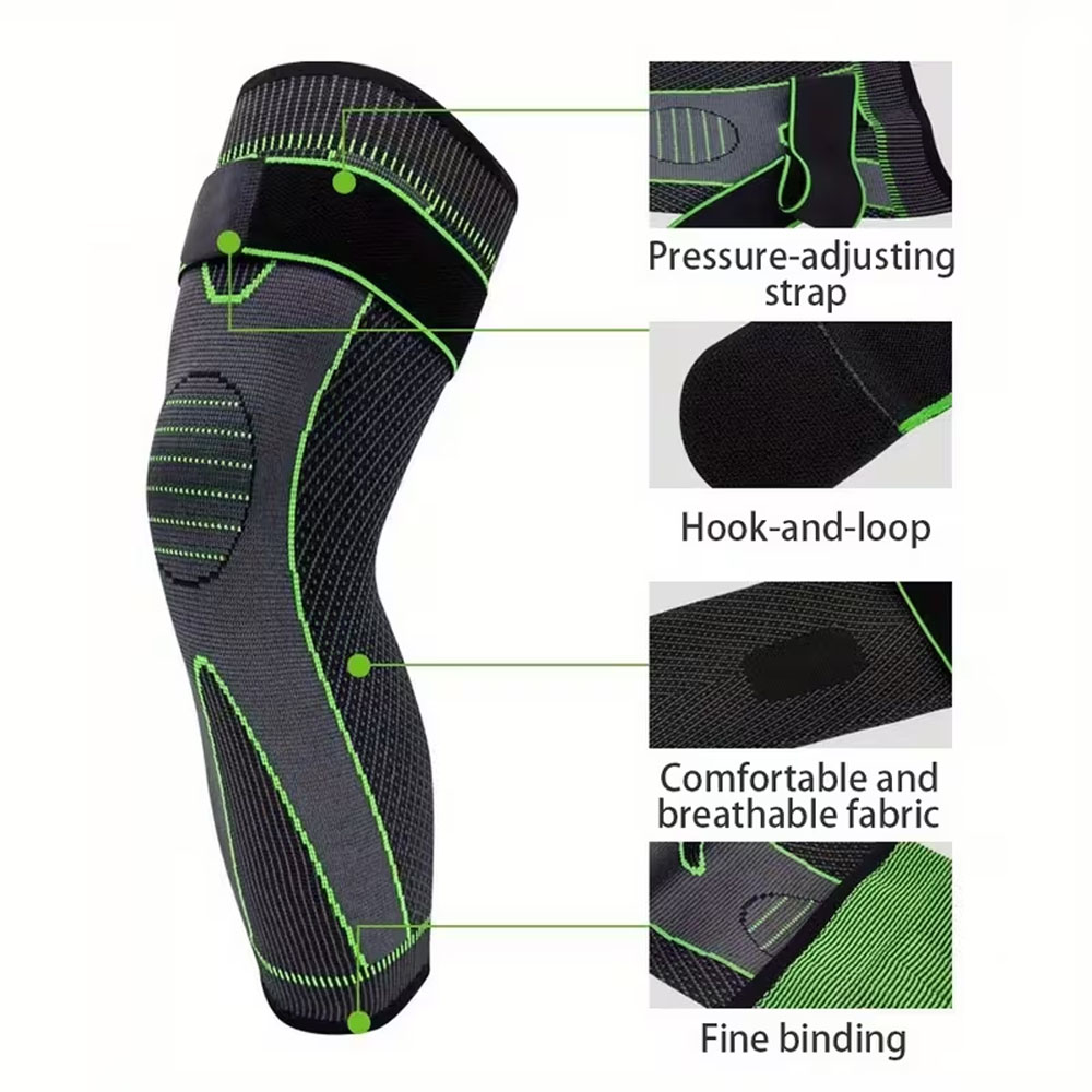 2Pcs High-Elastic Compression  - огляд і ціна Shin Guard Crossfit