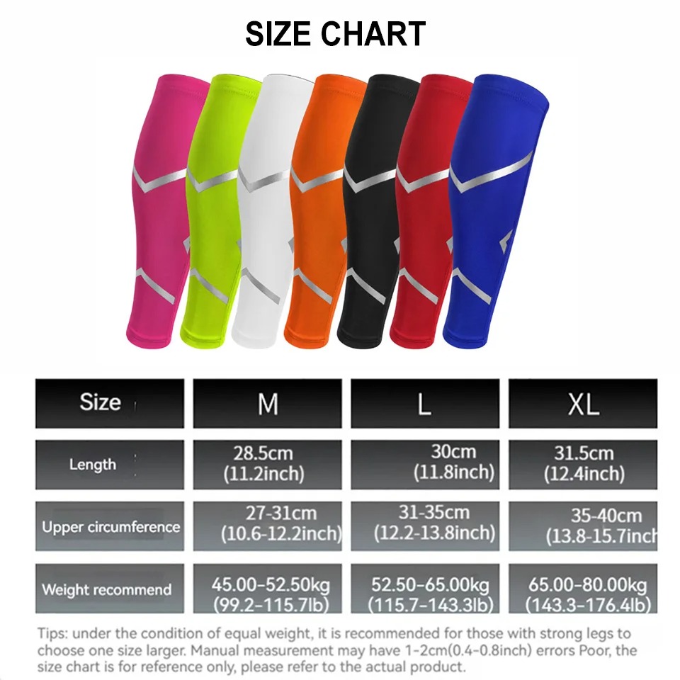 1PCS Calf Compression Sleeves  - огляд і ціна Shin Guard Crossfit