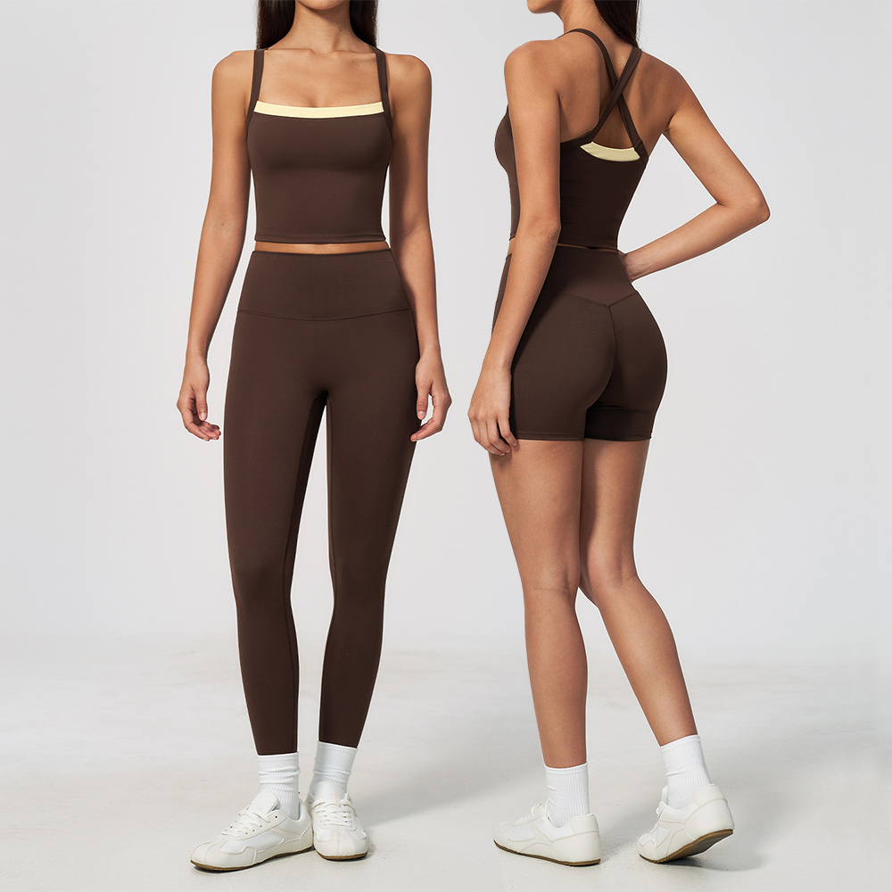 Yoga Set 2pcs Women Gym Set Ba - огляд і ціна Crossfit Vest