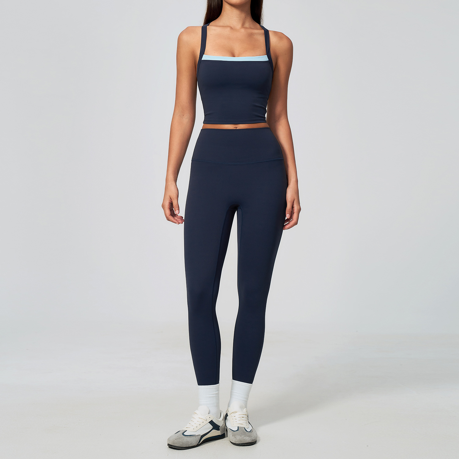 Yoga Set 2pcs Women Gym Set Ba - огляд і ціна Crossfit Vest