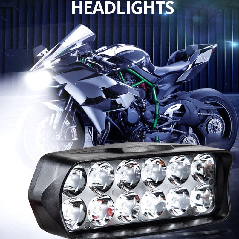 Motorcycle Headlight 12v Spot  - огляд і ціна Head Racket Boom