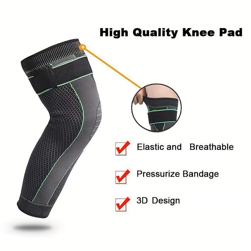 2Pcs Compression Knee Pads Sup - огляд і ціна Knee Sleeve Pair